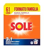Sole Detersivo Lavatrice in Polvere Bian...