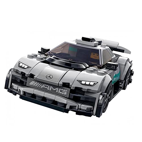 Speed Champions Mercedes-AMG F1 W12 E Performance e Mercedes-AMG Project One, 2 Auto Giocattolo per Bambini, Replica di 2 Supercar 76909 - Lego - Immagine 3
