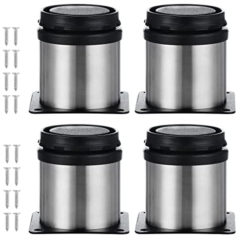 Knpwer Adjustable Stainless Steel Cabinet Feet Cover