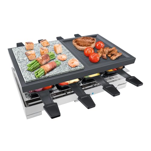 Steba Raclette RC 88 Multi Raclette 1200 Watt für 8 Personen