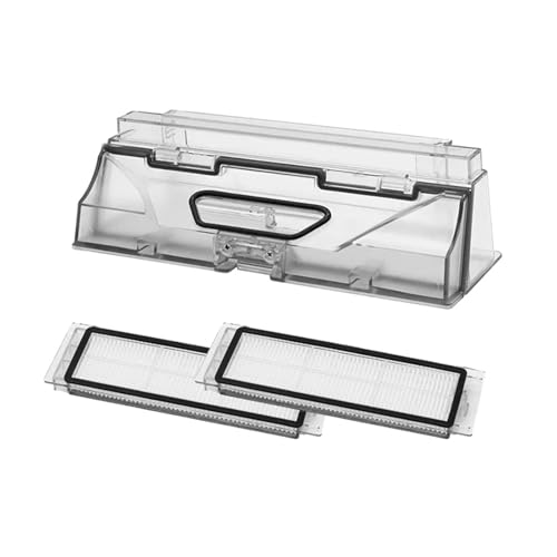 NOBLZFWO Dust Bin Box Compatible with Xiaomi Roborock S5 MAX/ S6 MaxV/S6 Pure T7/T7 Pro Vacuum Cleaner Replacement Parts with HEPA Filter Accessories