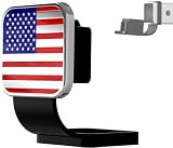 eVerHITCH American Flag Universal Trailer Hitch Cover Tube Plug Insert, Fits 2' Receivers (Red, Blue & Chrome)