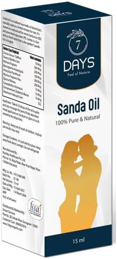 Male Enlargement Oil 15ml - Herbal Formula for Men to Increase Size and Strength