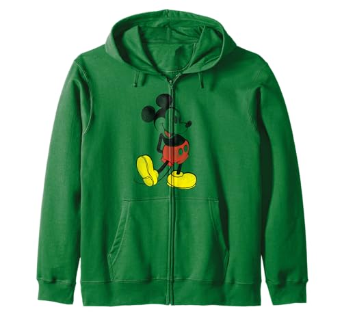 Mickey Zip Hoodie Disney Vintage le sweat idéal pour vos week-ends décontractés