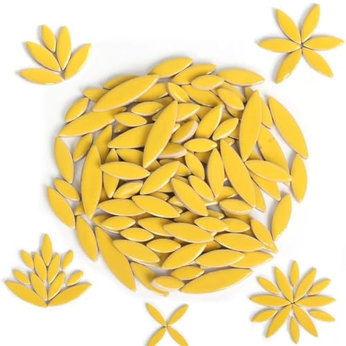 Tesselles Mosaique Carreaux de mosaïque en céramique irréguliers 100g, carreaux de mosaïque à pétales multicolores, bricolage, fabrication de pierres for artisanat, loisirs créatifs, décoration murale