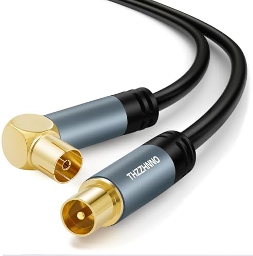 Cavo Antenna TV 4K 1.5m - Coassiale, Schermatura Alta, Per Digitale E Analogico - Foto 3