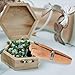 TOPPERFUN 2Pcs Wooden Ring Clamps, 6in Jeweler Stand Pliers Jewelry Vise, Jewelry Clamps Wedge Jeweler Hand Tools Ring Holding Tools for Making File Polishing Grinding Gemstone Setting