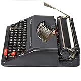 【Facile à utiliser】Avec un design amélioré et des instructions simples, cette machine à écrire manuelle vintage est prête à l'emploi en quelques minutes. Laissez libre cours à votre créativité pendant que vous tapez et profitez du charme d'antan qu'elle apporte à votre routine d'écriture.