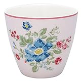 Maße: (DxH) 10 x 9 cm GreenGate - Tasse, Latte Cup - Roberta - Pale Pink - Porzellan - 300 ml