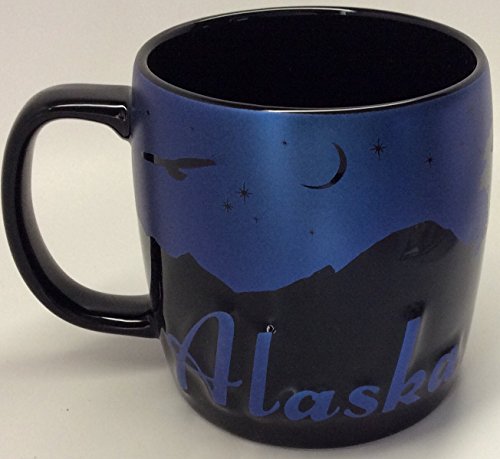 Americaware Taza de Café Alaska 22oz Night Sky miniatura 5