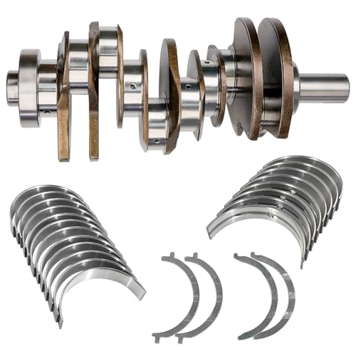 68147110AB Kurbelwelle Pleuellager Set Kompatibel mit Jeep/Grand/Cherokee/Ram 1500/ Diesel 3.0L 2014-2018 Ersetzen Sie 68147110AA, 68229163AA, 68229166AA, 68229245AA, 68147095AA