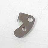 Pasta di fissaggio della guida catena di distribuzione (13271-0169) in acciaio di colore grigio. Descrizione: - Lunghezza: 36,2 mm. Larghezza: 24 mm. Interasse dei fori di fissaggio: 17 mm. Diametro dei fori di fissaggio: 5,5/6,5 mm. Venduto senza viti. Consegnato come da foto.