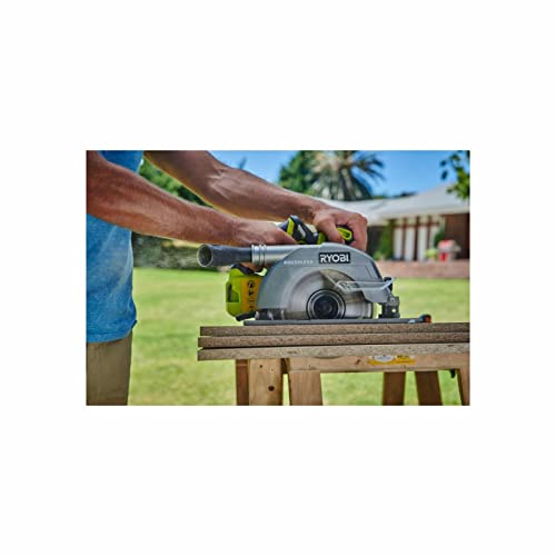 Pack RYOBI Scie circulaire R18CS7 0 18V One+ Brushless 1 Batterie 2.0Ah 1 Chargeur rapide - vue 5