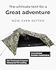 Highlander Blackthorn 1 Person Tent – Lightweight & Waterproof. 4 Season Tent for 1 Person. Quick And Easy Pitch Ultra Low-Profile for Hiking, Fishing, Cyclists & Backpacking