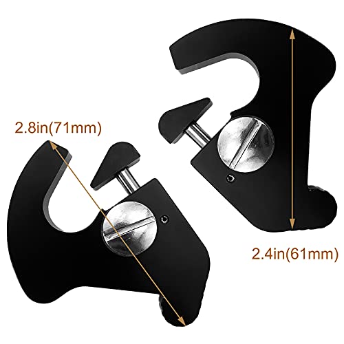Yimoto Motorcycle Black Detachable Rotary Sissy Bar Luggage Rack Latch Clips For Harley Davidson Softail Sportster 883 1200Xl Touring Street Glide Electra Glide Road King #TOP1
