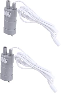 Housoutil Bombas De Aquário Submersíveis Bomba De Água Hidropônica Bomba De Água De Aquário 2 Pcs Bomba De Água Doce Bomba Submersível Tanque De Peixes Bomba De Água Micro Bomba Reta Bomba