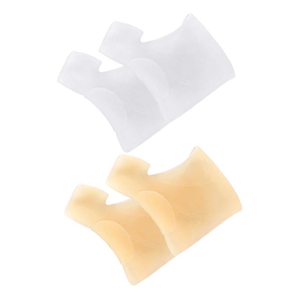 FRCOLOR E Alignment Corrector Big Toe Silicone Toe Spacers Support Toe Separators In-grown