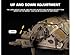Airsoft Helmet with Rail 3.0,Adjustable Chin Strap with Front NVG Mount, Night Vision Mount and Tactical Helmet Battery Pouch Counterweight Pouch (Army Green)