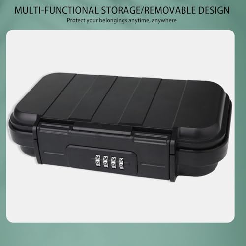 Small Safe Box à code à 4 chiffres : mini coffre-fort portable antivol