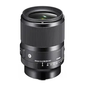 Sigma 35Mm F/1.4 Dg Dn Art Lens for Leica L Mount Mirrorless Cameras (303969) - Black