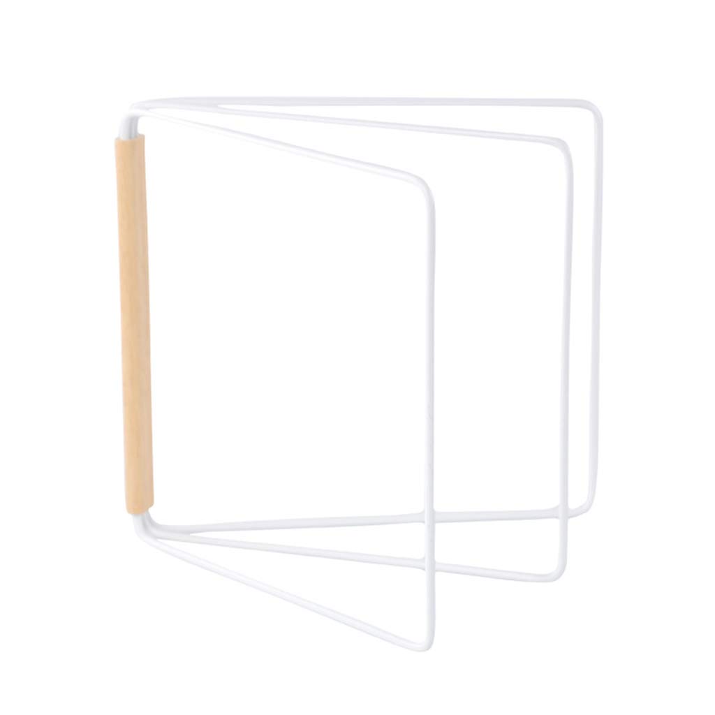 Hredyqw Vertical Kitchen Rag Rack Towel Dishcloth Hanging Rack Countertop Dishwashing Cloth Drying Holder