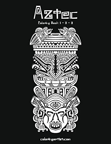 Aztec Coloring Book 1, 2 & 3