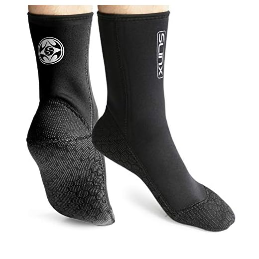 PAWHITS Neopren-Socken für Neoprenanzug 3 mm Thermosocken rutschfest für Herren und Damen zum Tauchen Schnorcheln Schwimmen Surfen Segeln Kajakfahren XL Schwarz