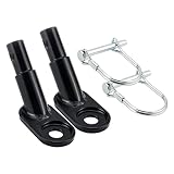 Cenipar Bike Trailer Hitch Connector Coupler Bicycle Adapter for Children's Trailers,Cargo and Pet B