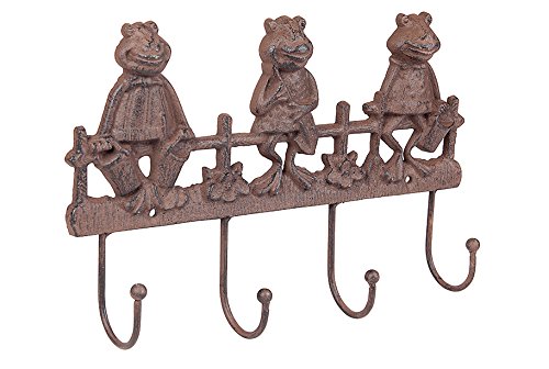 Larchwood Forge D33436/G 3 Frogs Hook Set