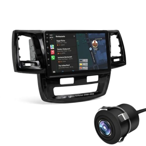 Image of Toyota Fortuner 2008-2014 Original QLED 9 inch Zlink Car Android Stereo | OS 13 | 2GB+32GB | Display Support Car Play & Android Auto | incl. AHD Camera & Frame Compatible with 1 Year Warranty