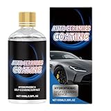 Yanayi Sigillatura in ceramica automobilistica, 100 ml, impermeabile, lucidante liquido per carrozzeria auto, per proprietari di camion, cura dettagliata, per auto, auto, auto, auto e SUV