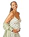 Motherhood Maternity Womens Nursing Chemise Nightgown, Robe and Swaddle 3-Piece Set,Sage/Checkmate Sage,X-Large
