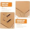 Alipis 25Pcs Korean Style Fried Chicken Packing Boxes Multipurpose Food Storage Containers for Snacks French Fries Sushi Bento Cardboard Takeaway Food Cases