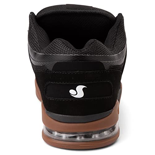 DVS Tycho Tênis de Skate Masculino, Preto/preto, 10.5