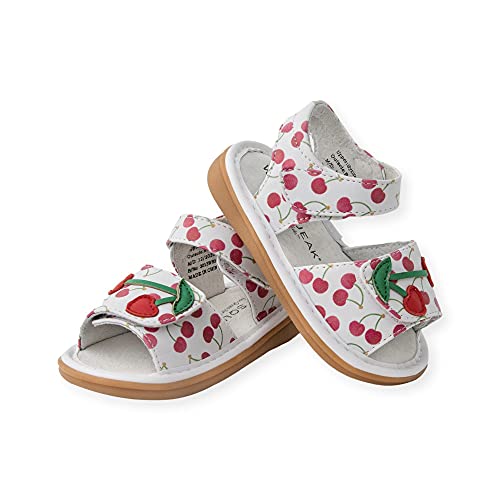 Image of Wee Squeak Toddler Squeaky Sandals with Removable Squeaker in Fun Styles & Colors for Boys and Girls