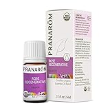 Pranarom - Rose Regenerative Facial Essential Oil Blend (5ml) - Lavender, Rosehip Seed, Frankincense