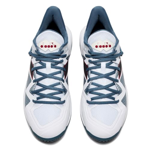Image of Diadora Mens B.Icon 2 Ag Tennis Sneakers Shoes - Red, Yellow