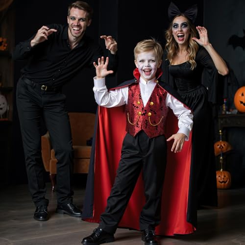 Disfraz de vampiro para niño talla grande miniatura 7