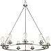 Progress Lighting Debut Collection Nine-Light Chandelier