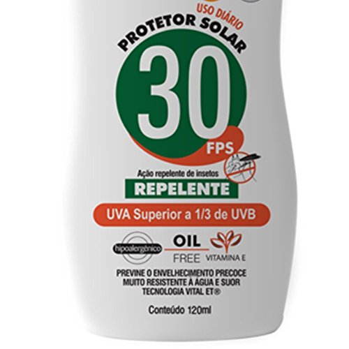 Protetor Solar Profissional com Repelente FPS 30 1/3 UVA 120 ml-NUTRIEX-60988