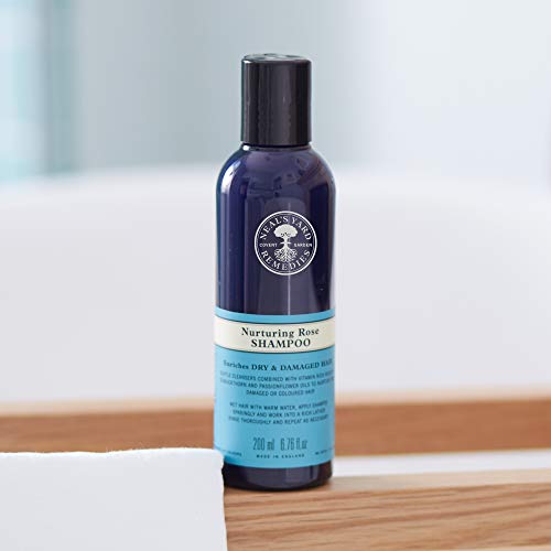 Neal's Yard Remedies Rose Enriching Shampoo | Enhance the Vibracy of Damaged Hair | 200 ml (Pack of 1) - Image 3