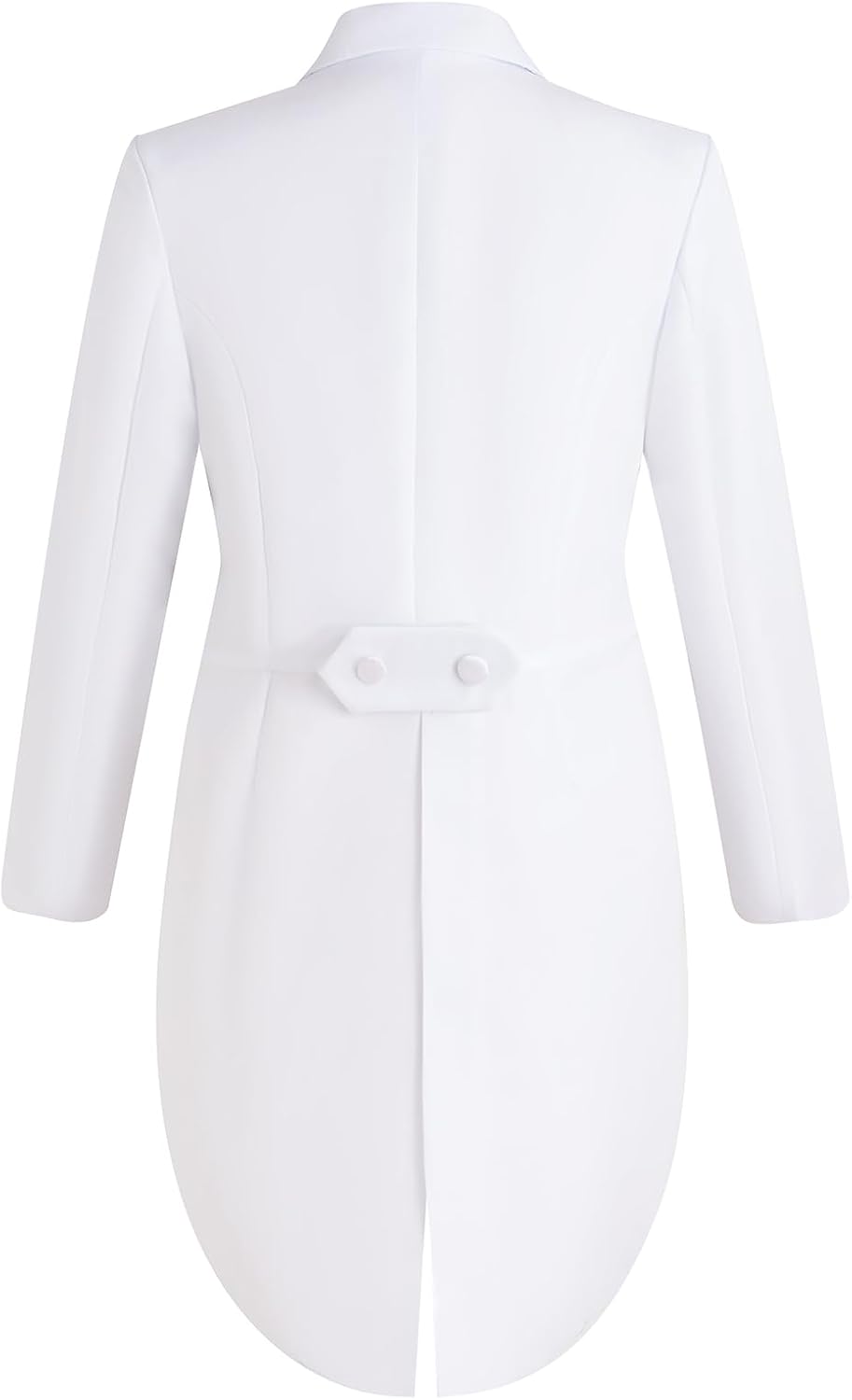 Mens Tailcoat Suit Jacket Tuxedo Double Breast Swallow Tail Coat Pants Bow Tie - Image 2