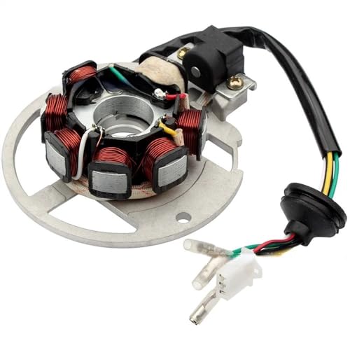 WUICSL Stator Magneto Coil Stator Magneto Generator 5 Wire for 2 Stroke Scooter for YA&MAHA Jog 50 CG50 GY50 CE50 ATV Buggy Quad for YA&MAHA Zuma CW50 YW50 Magneto Stator