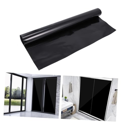Cabilock película adhesiva para ventana 200x50 cm negra miniatura 1
