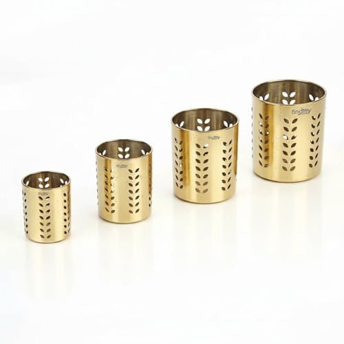 Image of FINALITY cutlery holder for kitchen accessories, Best use for spatula holder (Gold)
