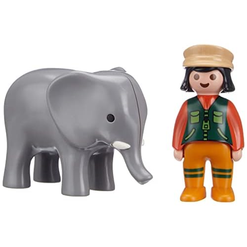 Playmobil 9381 - Tierpflegerin mit Elefant