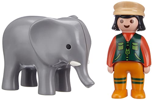 PLAYMOBIL 9381 Tierpflegerin mit Elefant