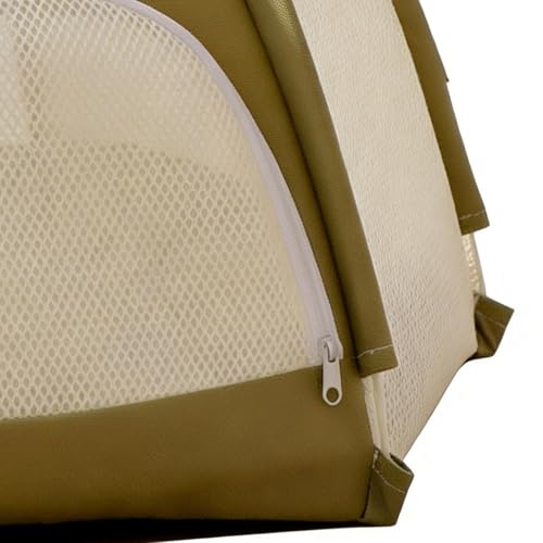 Tente à chat maison pliable avec fermeture éclair pour extérieur - 8