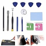 【Prestazioni ad alto costo】I kit di strumenti di riparazione aiutano a smontare il telefono, tablet, sostituire lo schermo, pulire l'interno, sostituire la batteria e altro ancora. Puoi anche usarli per riparare occhiali, orologi e altre attrezzature. Il suo costo elevato lo rende un regalo ideale per tuttofare, ingegneri tecnici, appassionati di elettronica, ecc.