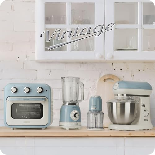 Ariete Bouilloire Vintage 2869, Bouilloire Électrique avec Niveau D'Eau Visible, Base Sans Fil 360°, Arrêt Automatique, Filtre à Thé, Capacité 1.7 L, Acier Inoxydable, 2000W, Bleu Clair